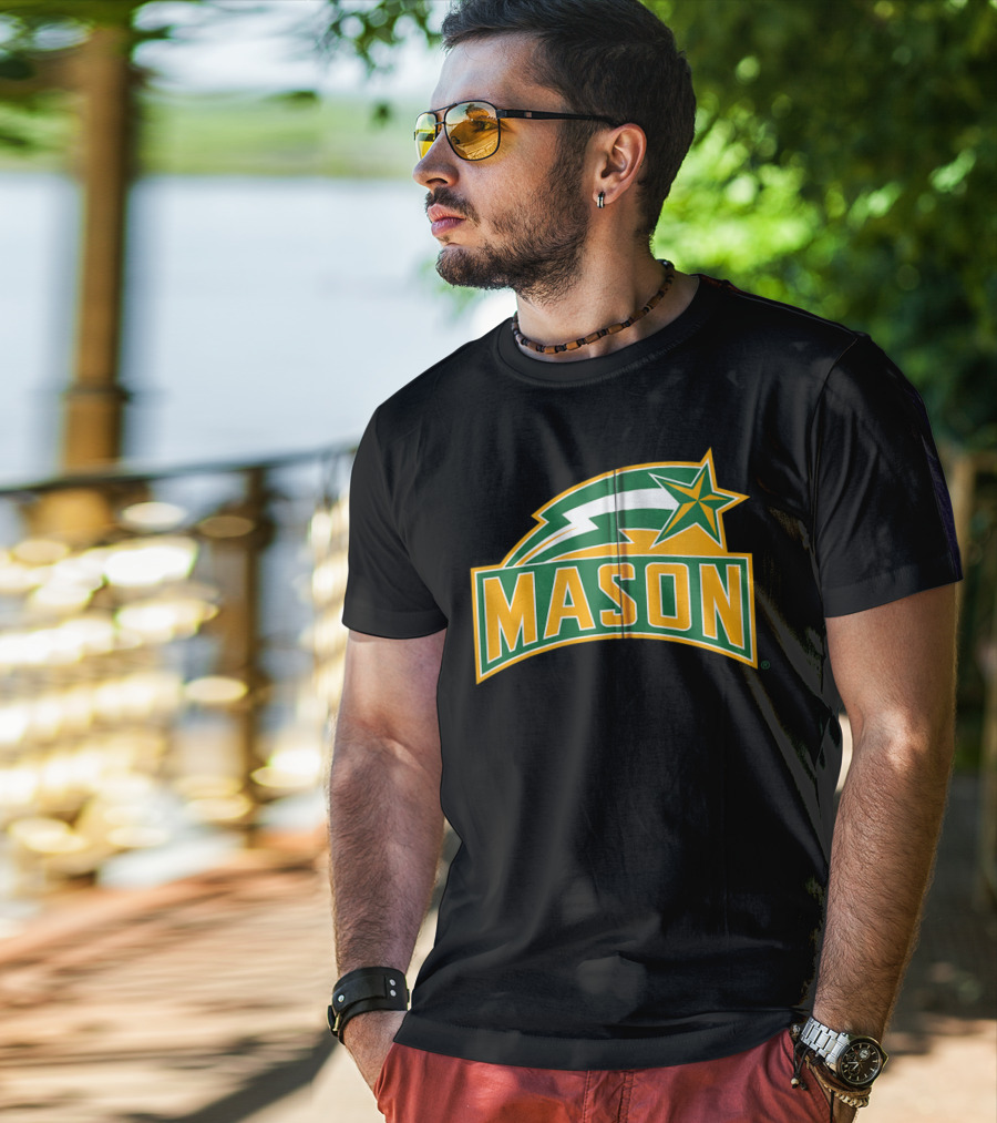 George Mason University Patriots NCAA Mason Star T-Shirt
