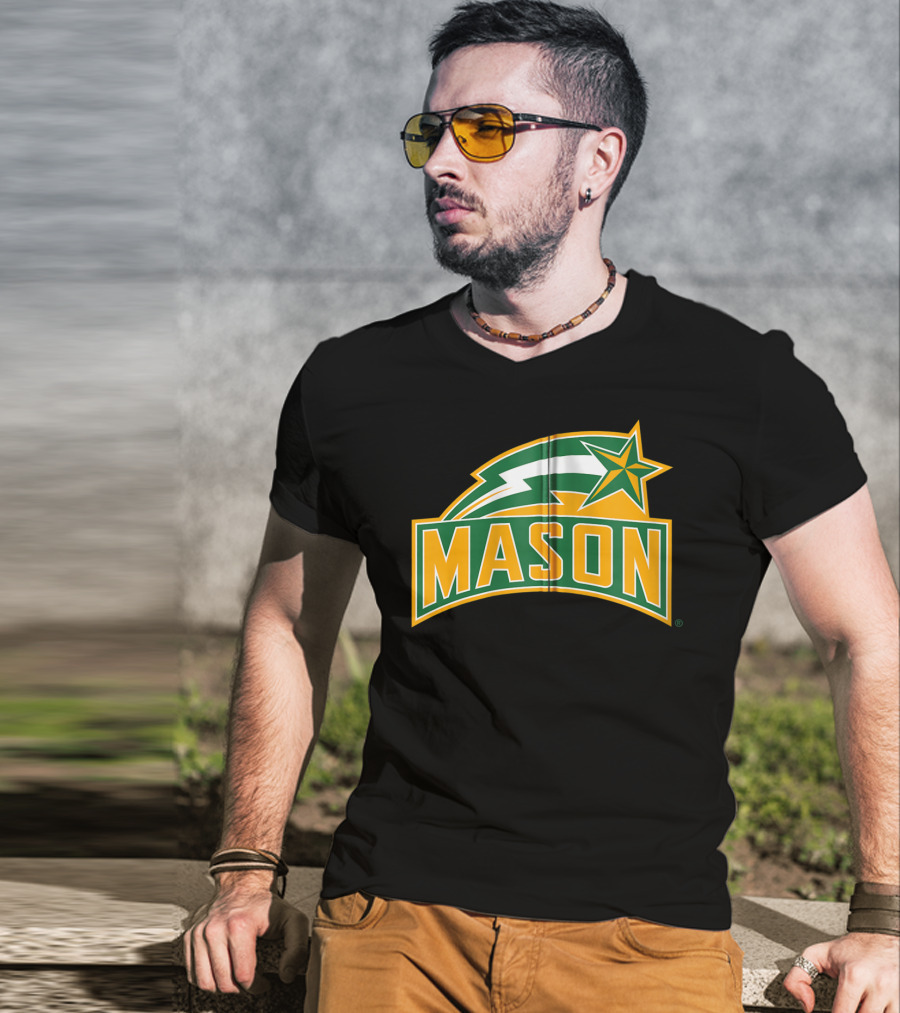 George Mason University Patriots NCAA Mason Star T-Shirt