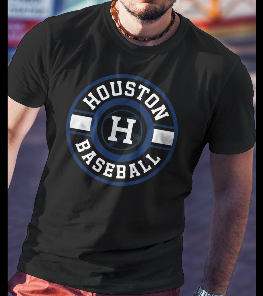 Houston Baseball Htown Crush City Vintage T-Shirt