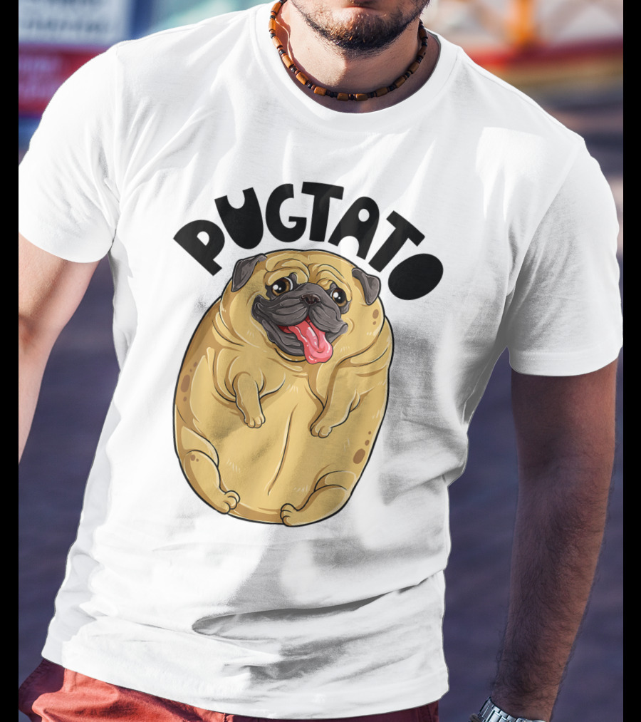 Pugtato Pug Potato Dog Lovers T-Shirt