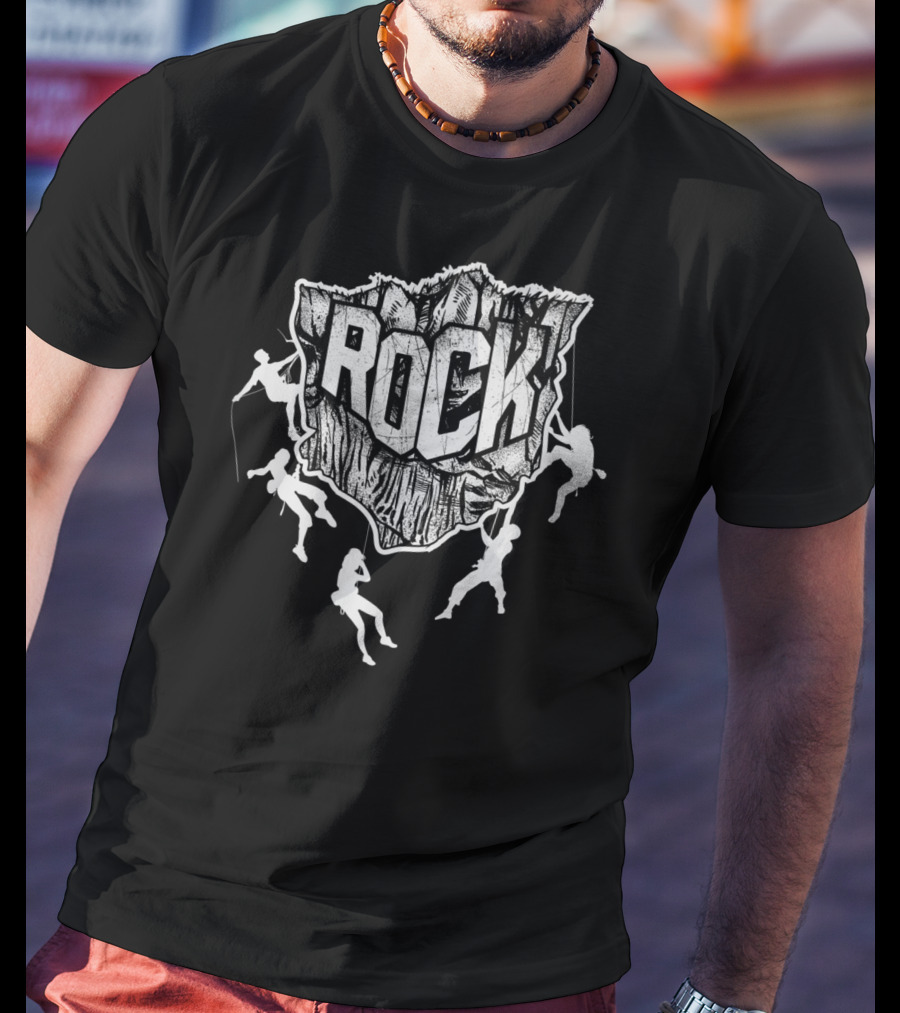 Rock Climbing Mountain Adventure Outdoor Hiking T-Shirt