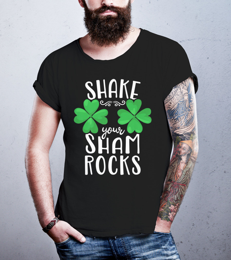 Shake Your Shamrocks St Patricks Day Shamrocks Women XT T-Shirt