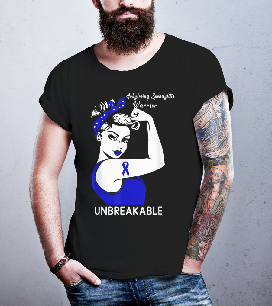 Ankylosing Spondylitis Warrior Unbreakable T-Shirt