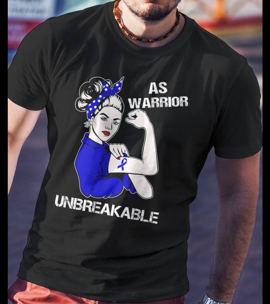 AS Warrior Unbreakable Rosie The Riveter T-Shirt