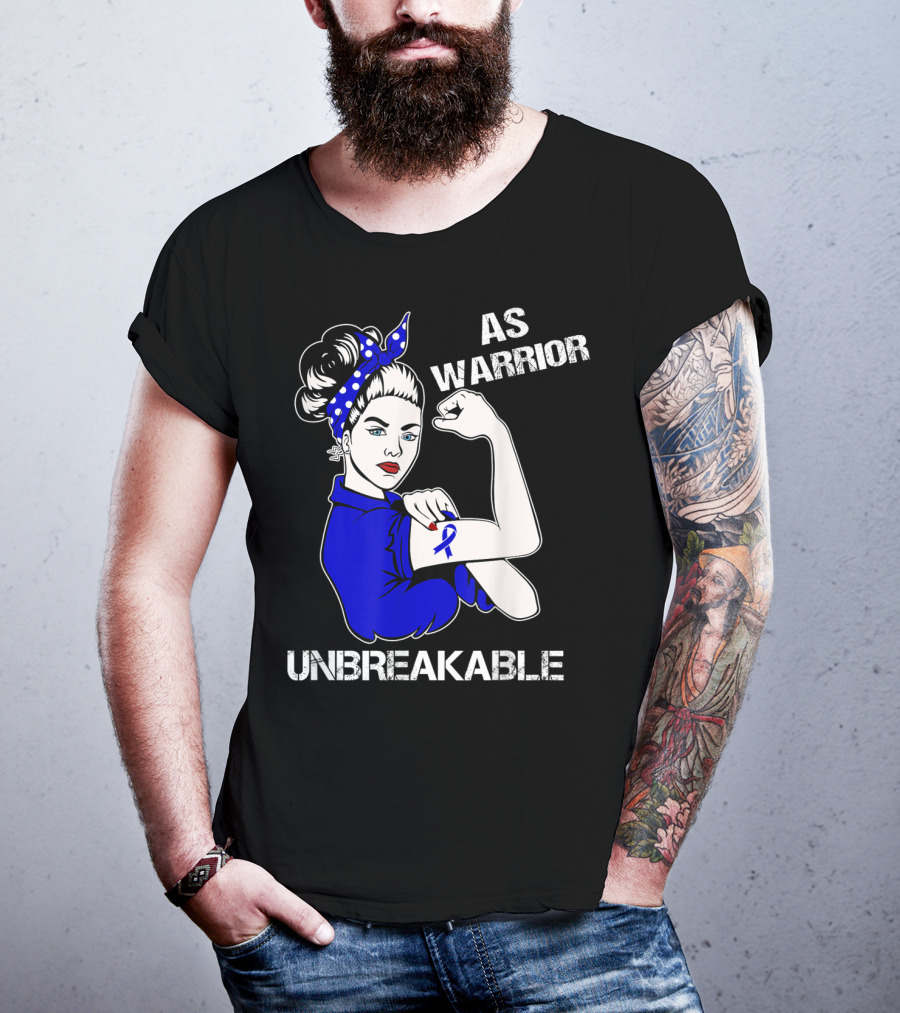 AS Warrior Unbreakable Rosie The Riveter T-Shirt