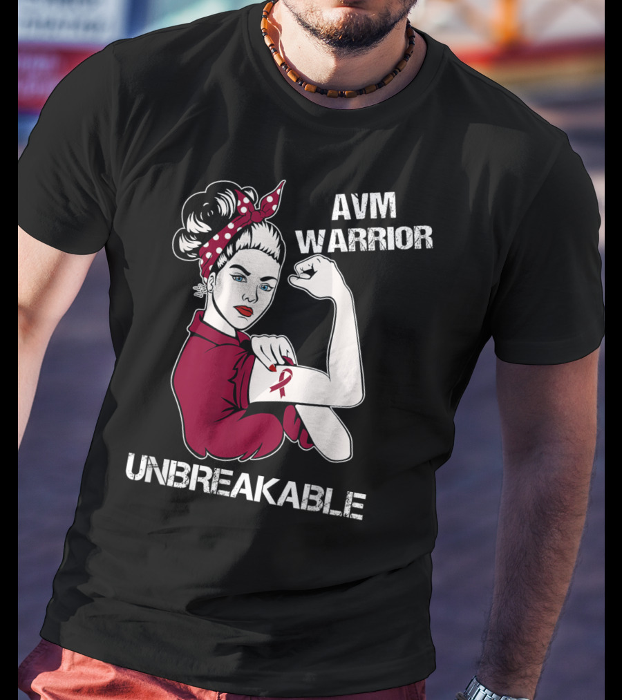 AVM Warrior Unbreakable Rosie Riveter T-Shirt
