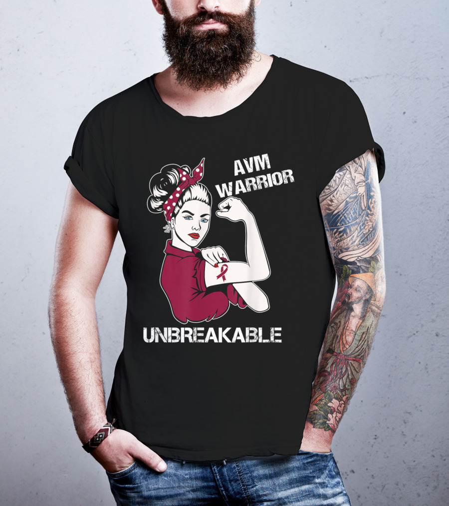 AVM Warrior Unbreakable Rosie Riveter T-Shirt
