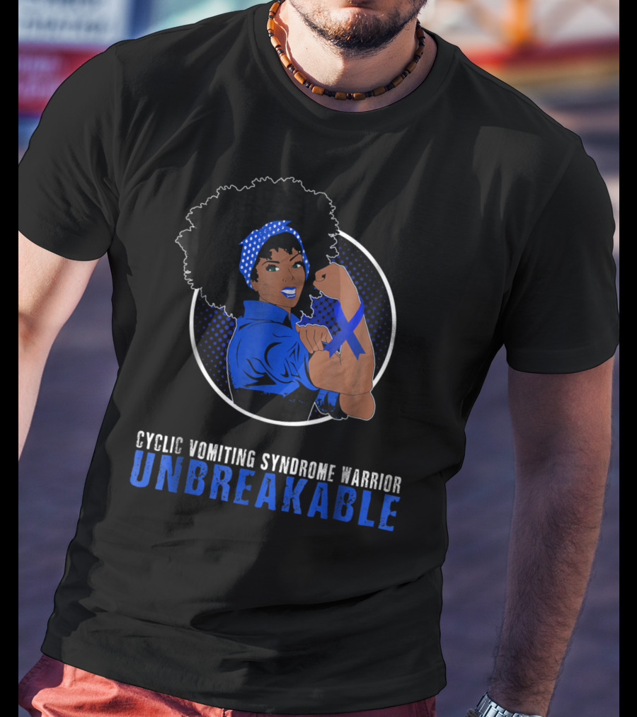 Cyclic Vomiting Syndrome Warrior Unbreakable T-Shirt