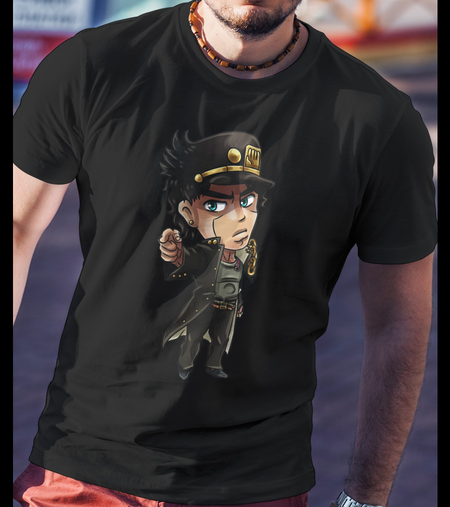 JoJo's Bizarre Adventure Diamond Is Unbreakable Chibi Character T-Shirt