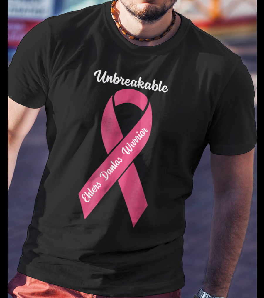 Unbreakable Ehlers Danlos Warrior Pink T-Shirt