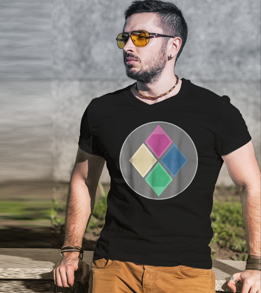 Great Diamond Unbreakable Empress Colorful Diamond T-Shirt
