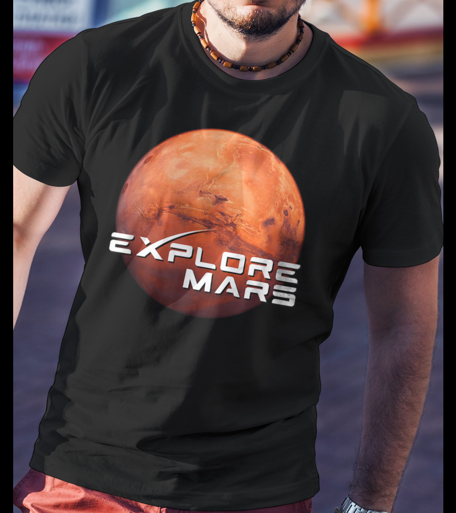 Explore Mars SpaceX Mars Exploration T-Shirt