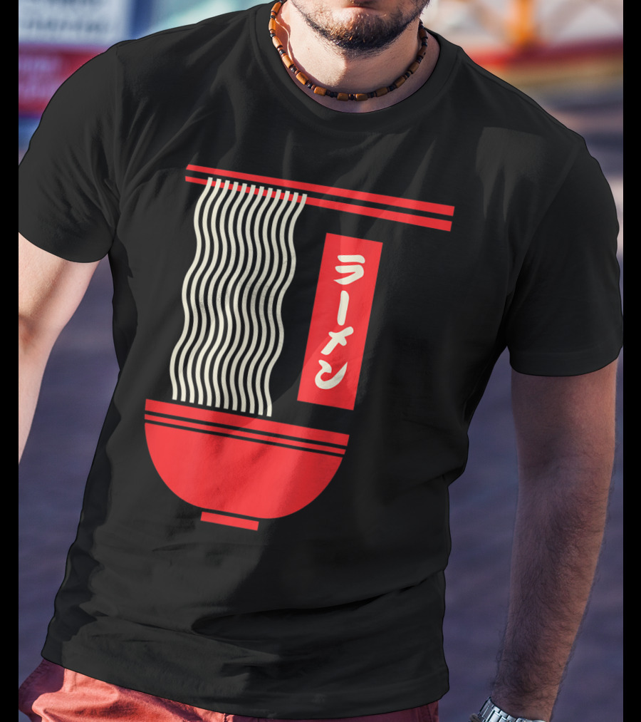 Retro Vintage Japanese Ramen Noodles T-Shirt