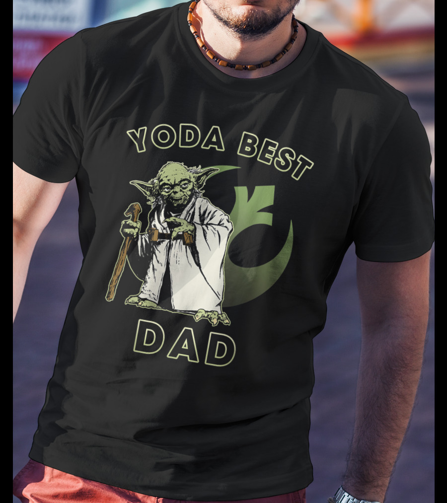 Star Wars Yoda Best Dad Rebel Alliance T-Shirt
