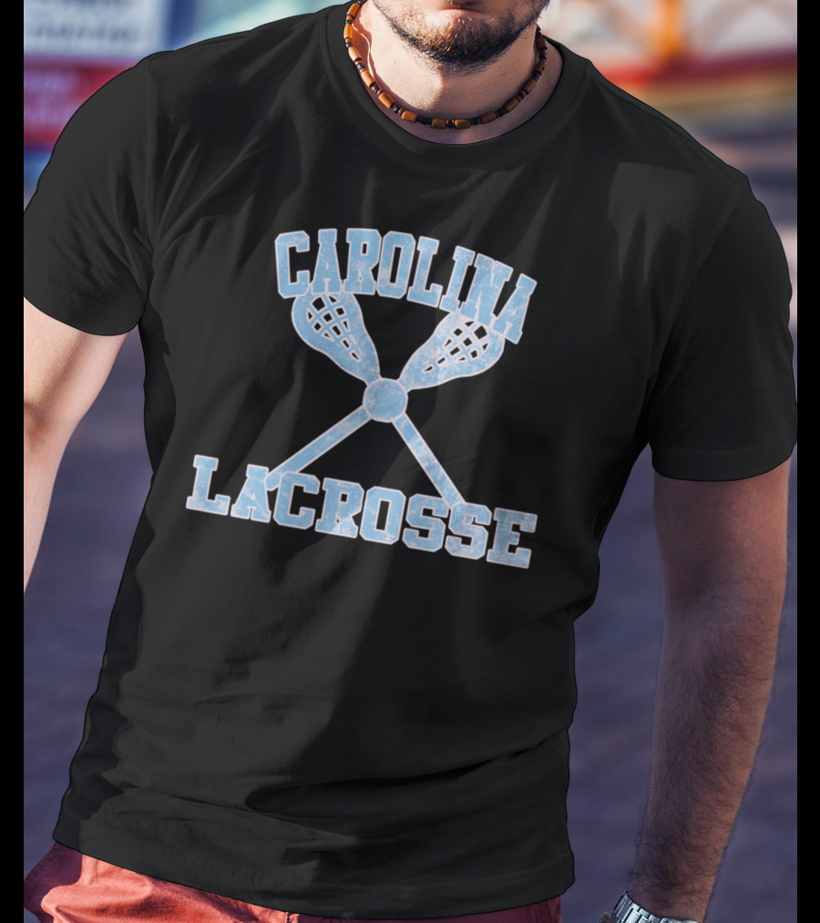Carolina Lacrosse Crossed Sticks T-Shirt