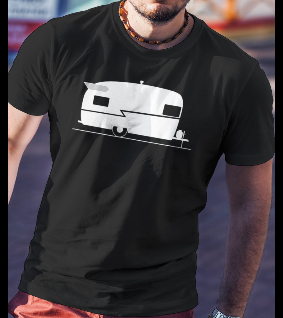 Vintage Shasta Camper Trailer T-Shirt