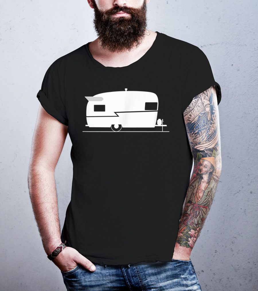 Vintage Shasta Camper Trailer T-Shirt