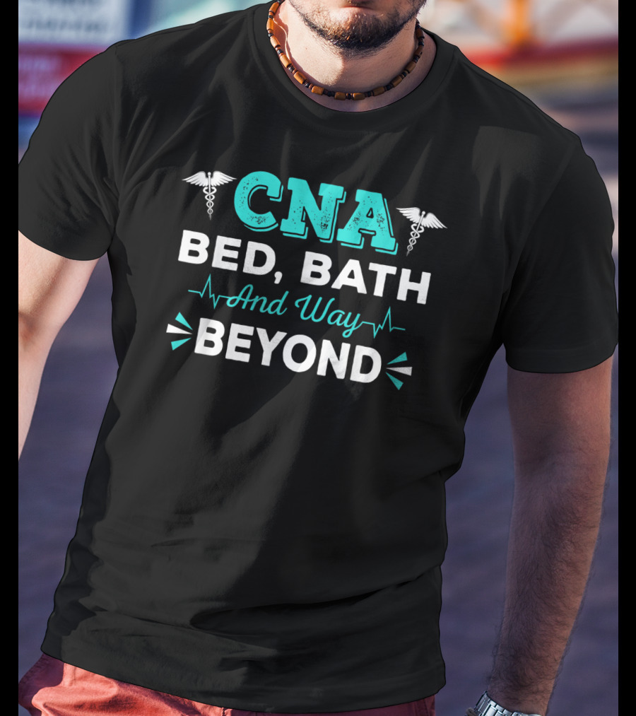 CNA Bed Bath And Way Beyond Caduceus Heartbeat T-Shirt