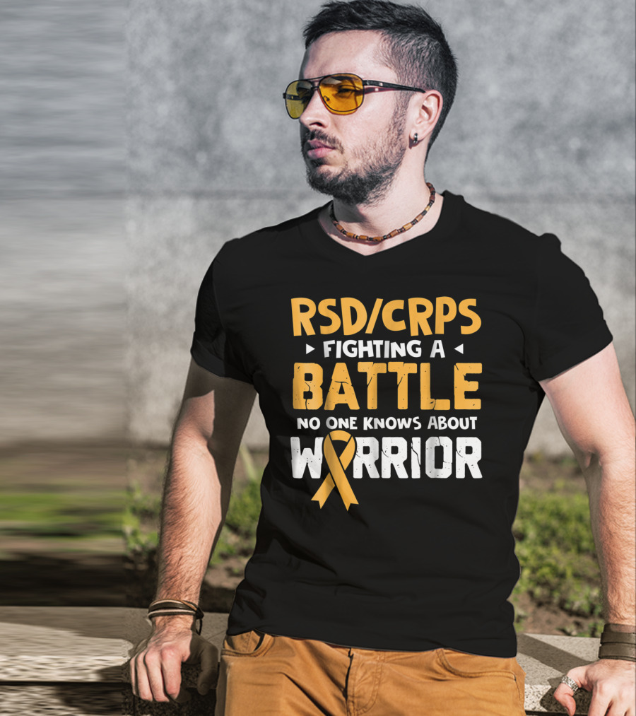 RSD CRPS Fighting A Battle No One Knows About Warrior T-Shirt