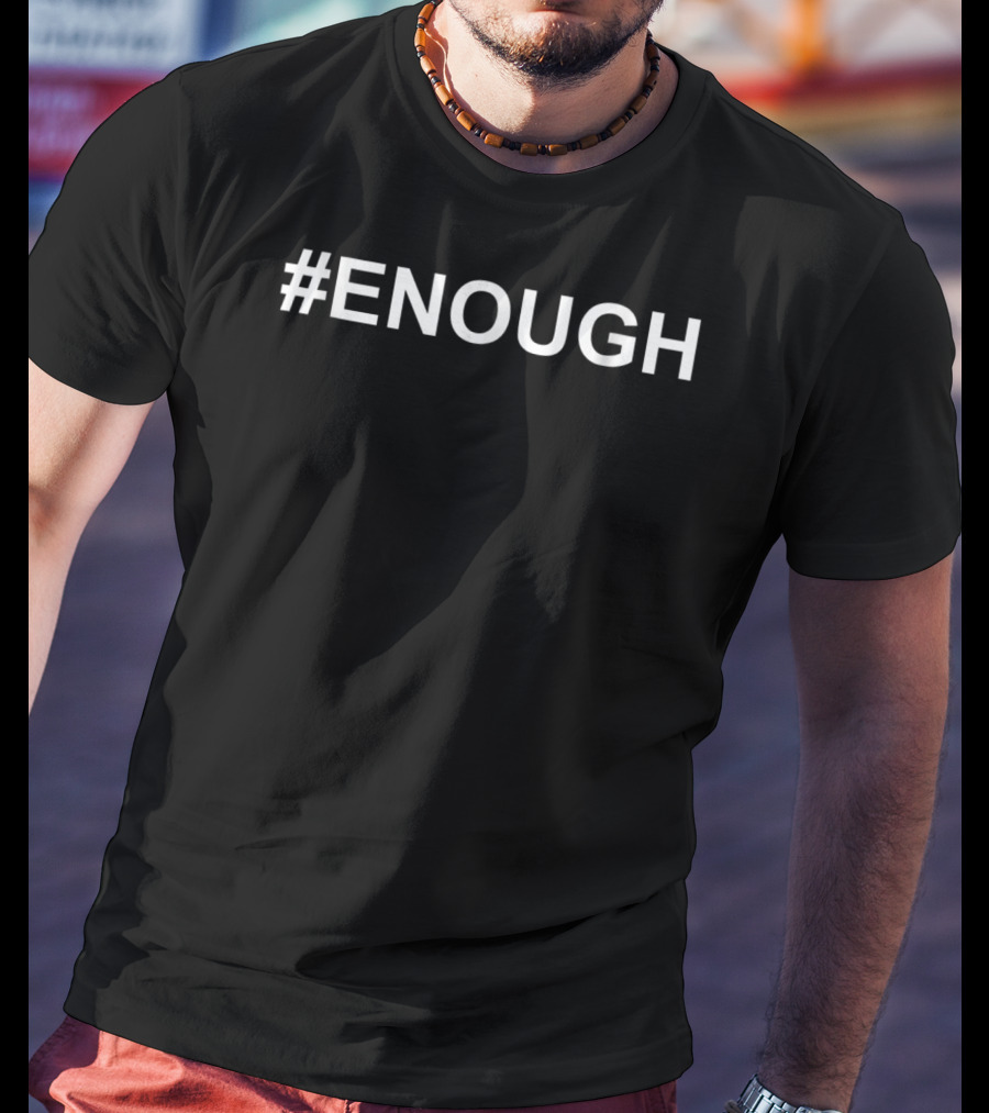 ENOUGH Orange Gun Control Movement T-Shirt