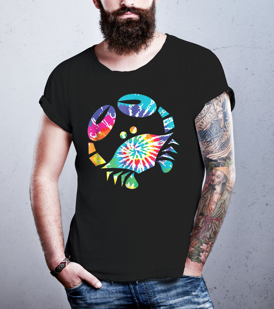 Tie Dye Fun Crab T-Shirt