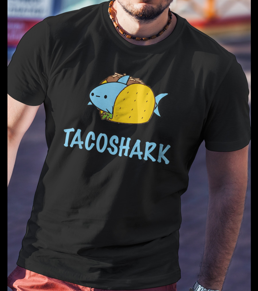 Taco Shark Doo Funny Novelty T-Shirt