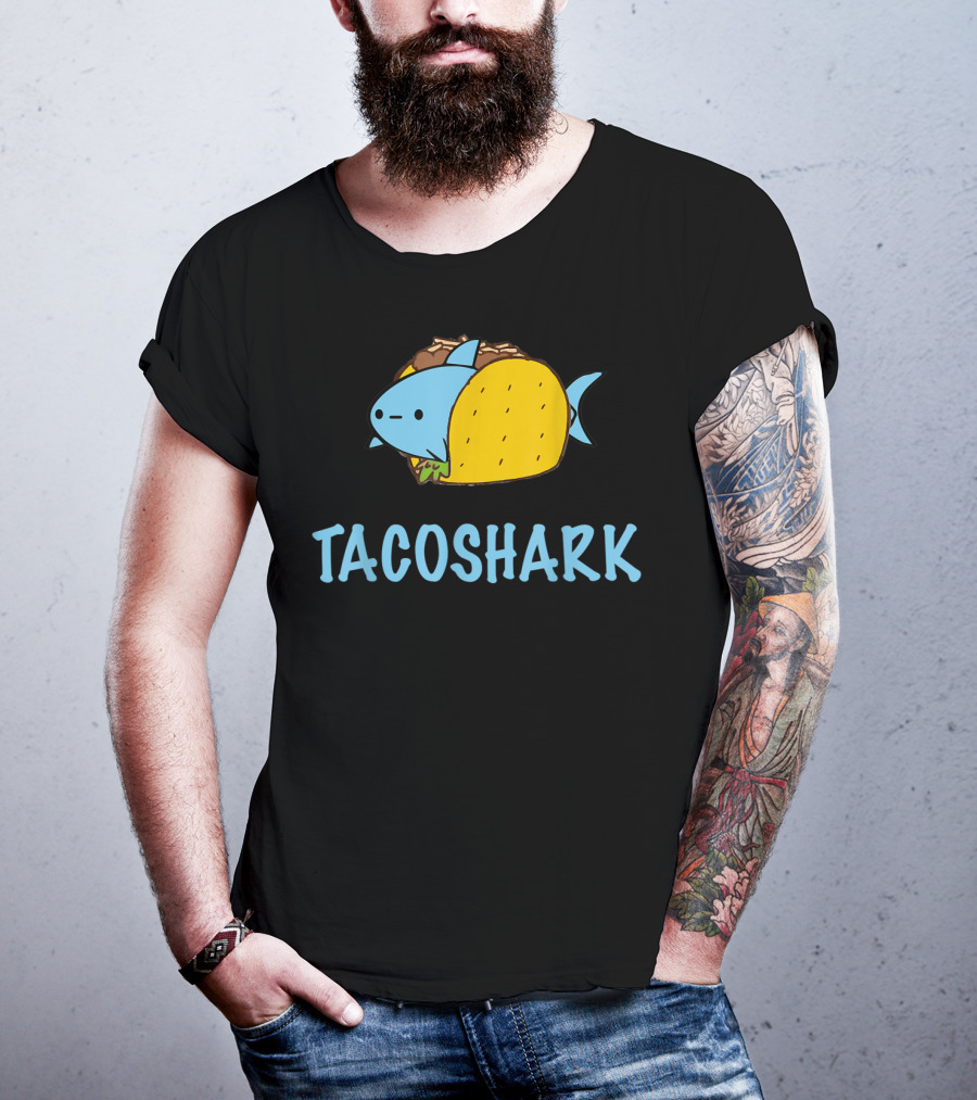 Taco Shark Doo Funny Novelty T-Shirt