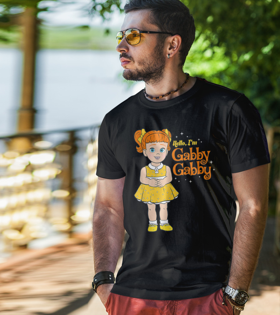Disney Pixar Toy Story 4 Gabby Gabby Hello I'm Gabby Gabby T-Shirt