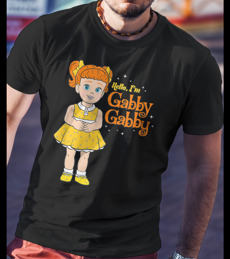 Disney Pixar Toy Story 4 Gabby Gabby Hello I'm Gabby Gabby T-Shirt