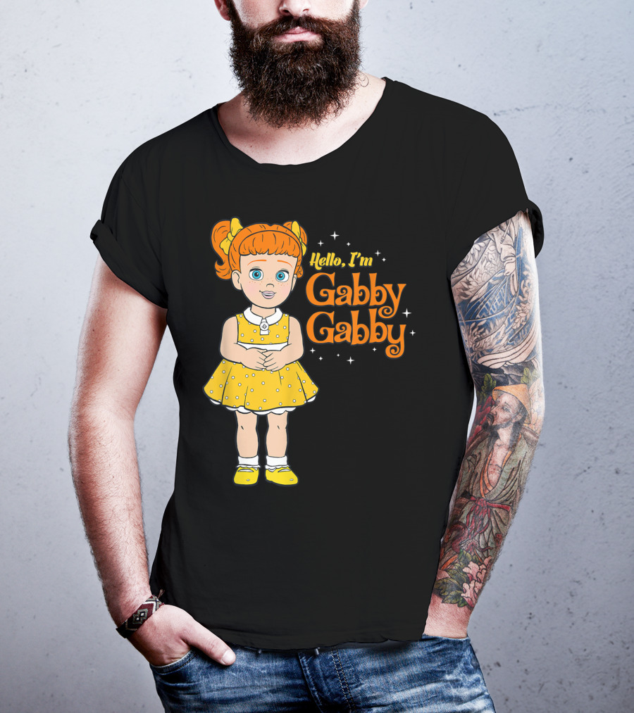 Disney Pixar Toy Story 4 Gabby Gabby Hello I'm Gabby Gabby T-Shirt