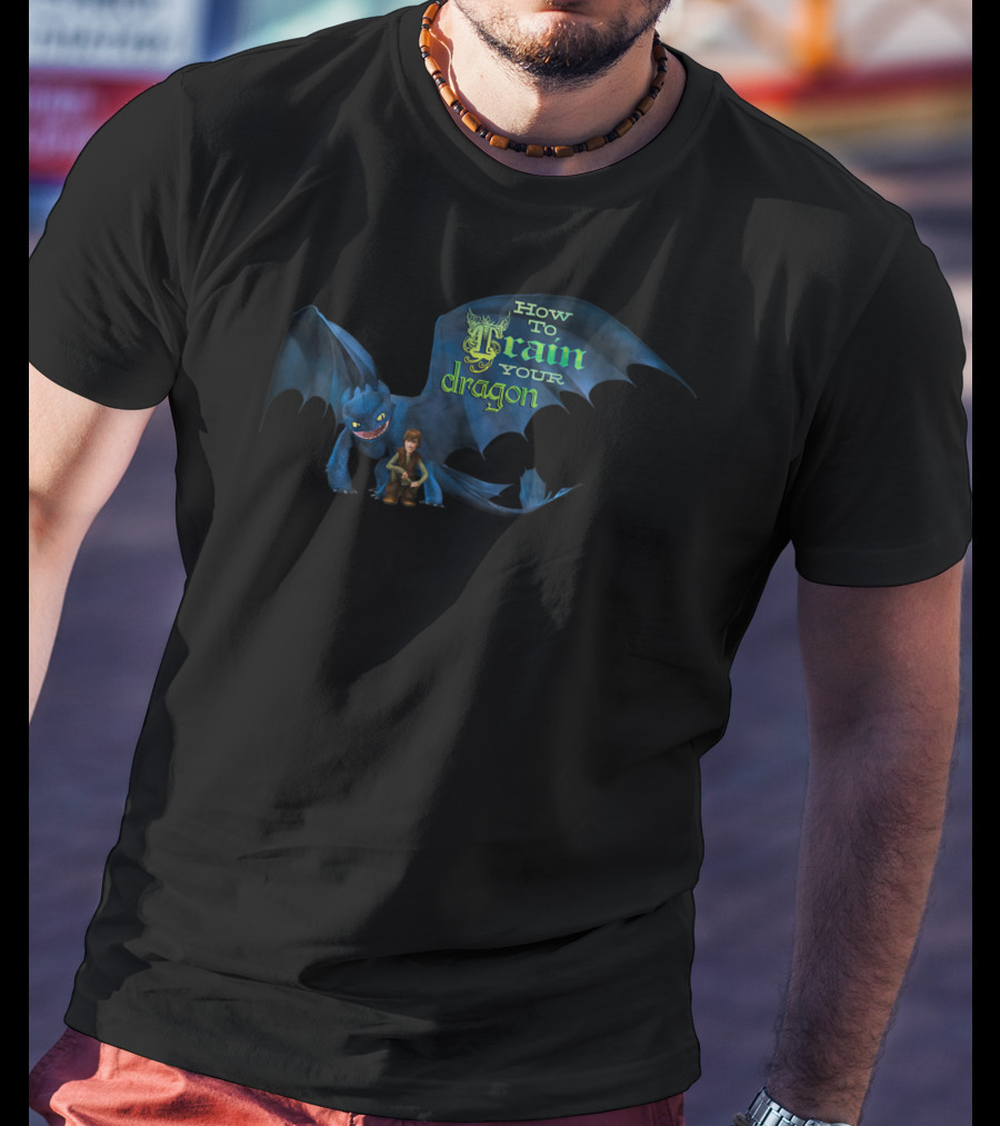 How To Train Your Dragon Toothless And Hiccup Kids Dreamworks T-Shirt