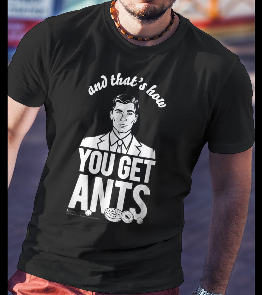 Sterling Archer And That's How You Get Ants Cookies Classic T-Shirt
