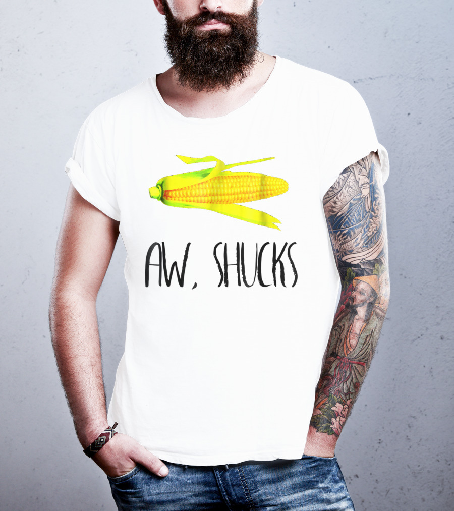 Aw Shucks Amaizing Pun Corn On The Cob T-Shirt