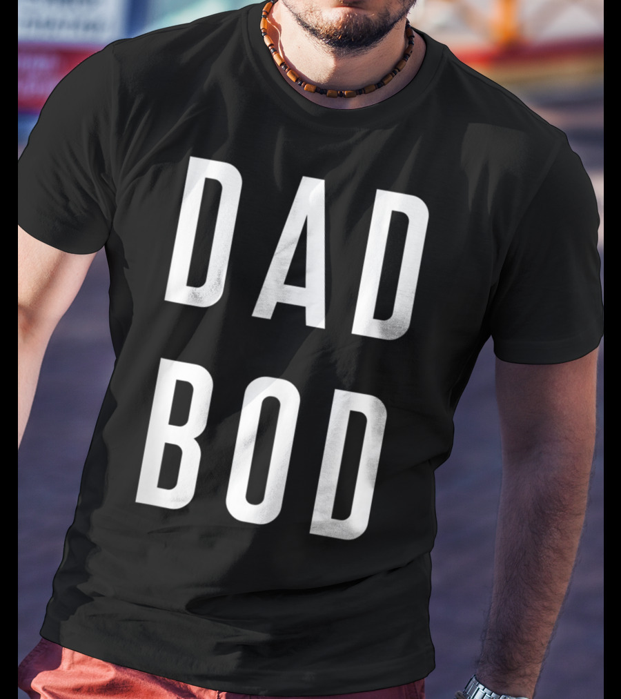 Dad Bod Gym Workout Fitness Yoga T-Shirt