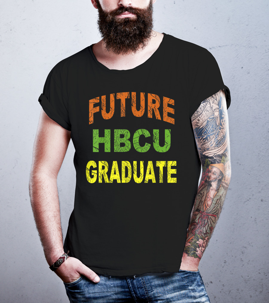 Future HBCU Graduate Bold Multicolor T-Shirt