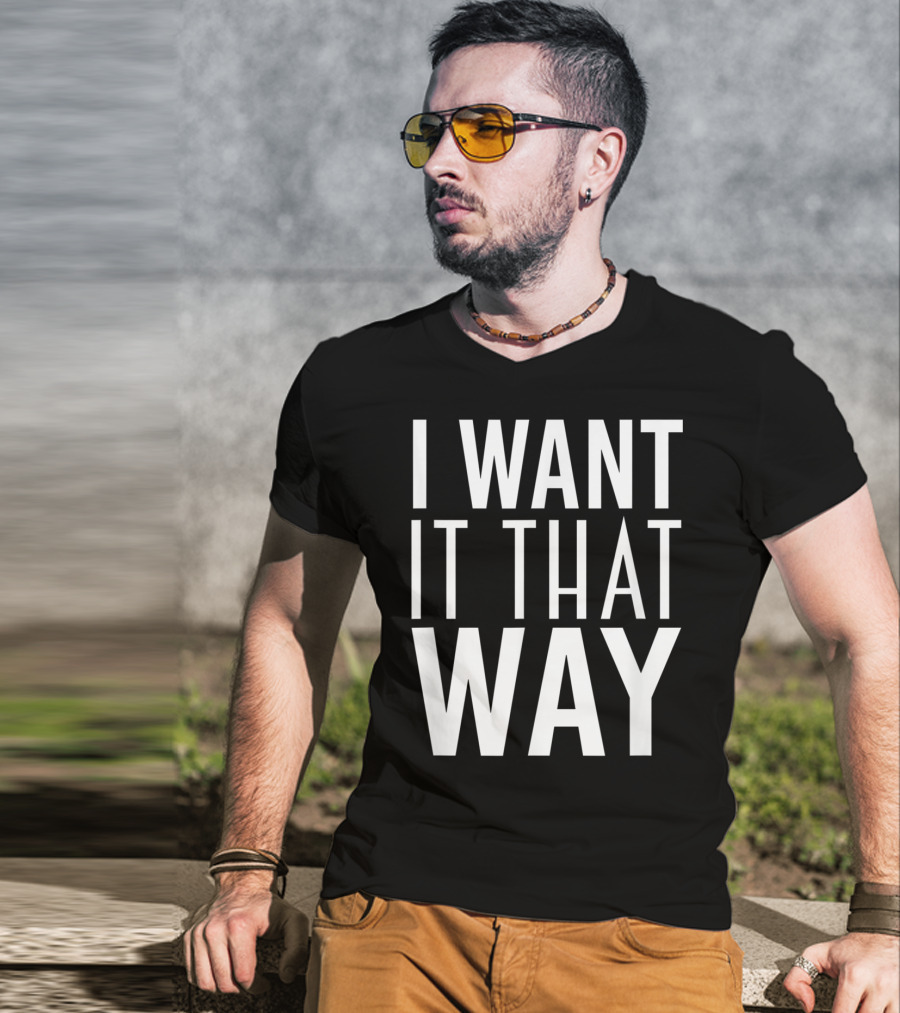 Backstreet Boys I Want It That Way 90s Music Lover Boy Band Classics T-Shirt