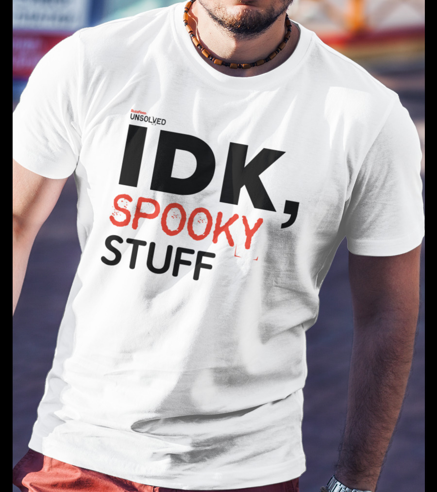 BuzzFeed Unsolved IDK Spooky Stuff T-Shirt