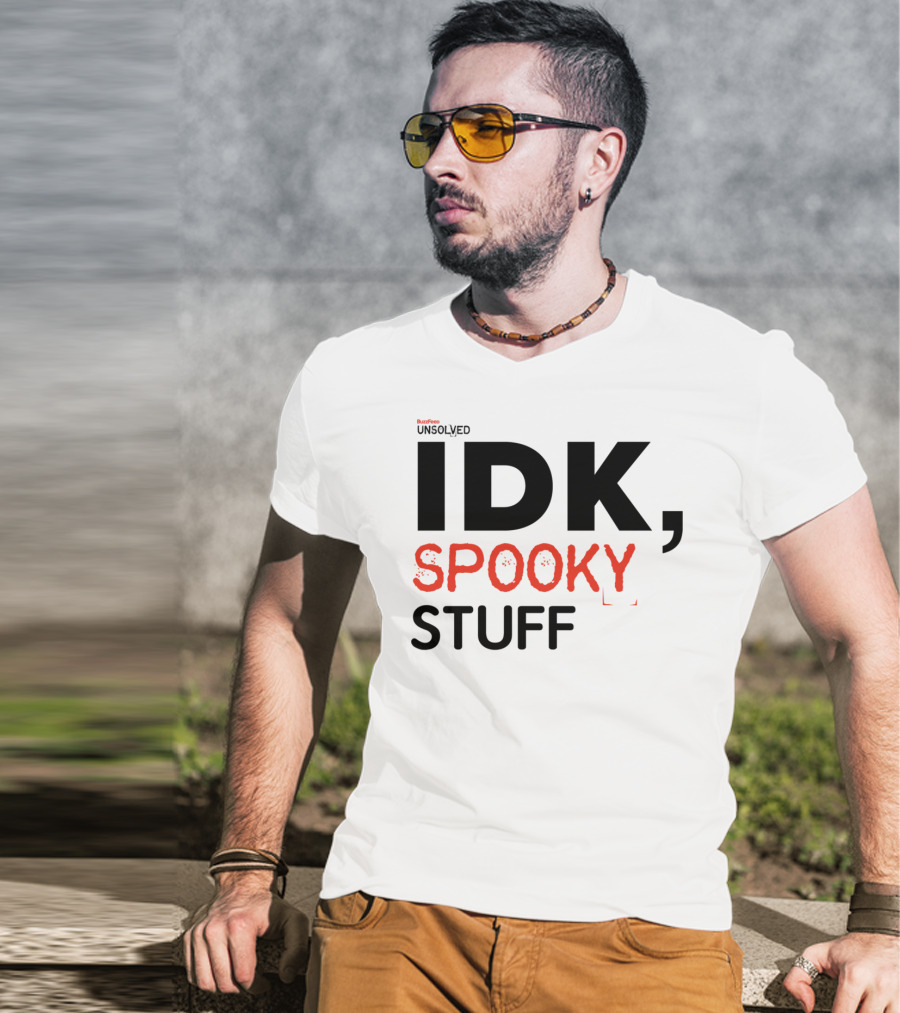 BuzzFeed Unsolved IDK Spooky Stuff T-Shirt