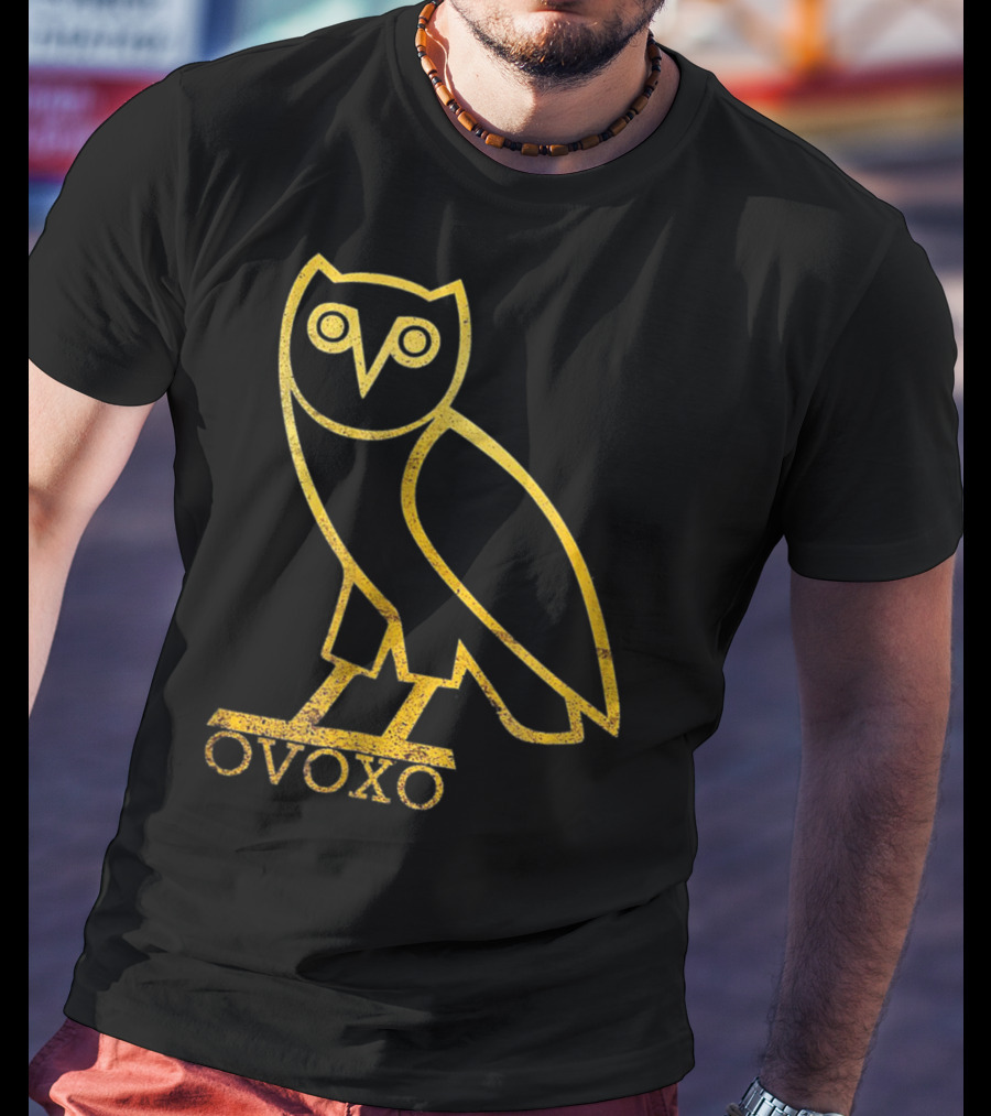 Drake OVOXO Gold Owl T-Shirt