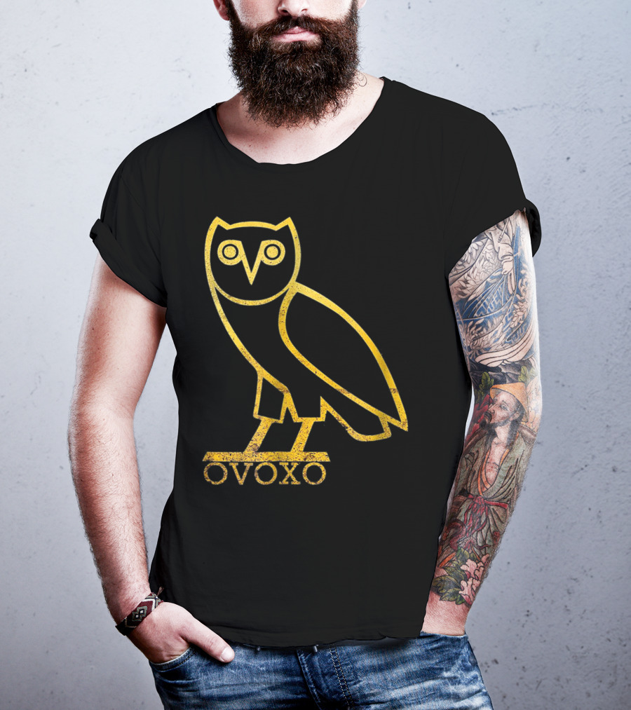 Drake OVOXO Gold Owl T-Shirt