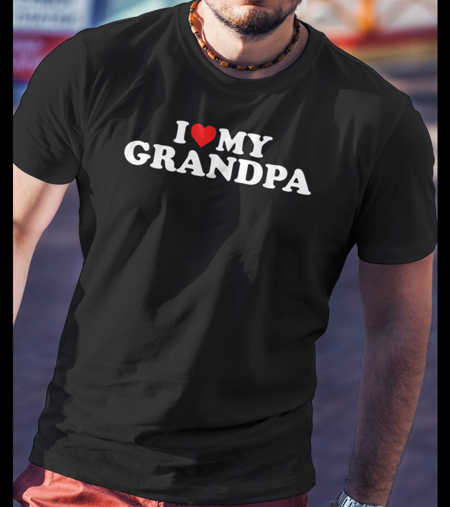 I Heart My Grandpa T-Shirt