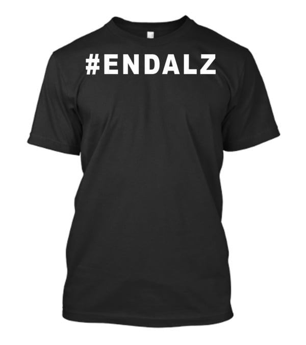 Alzheimer's Awareness #ENDALZ Purple Campaign Merchandise T-Shirt