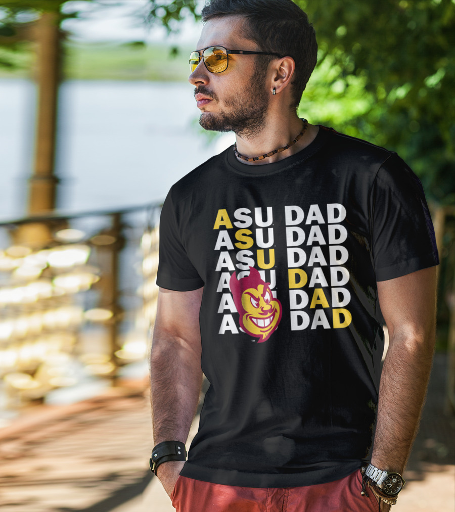 Arizona State Sun Devils ASU Dad T-Shirt