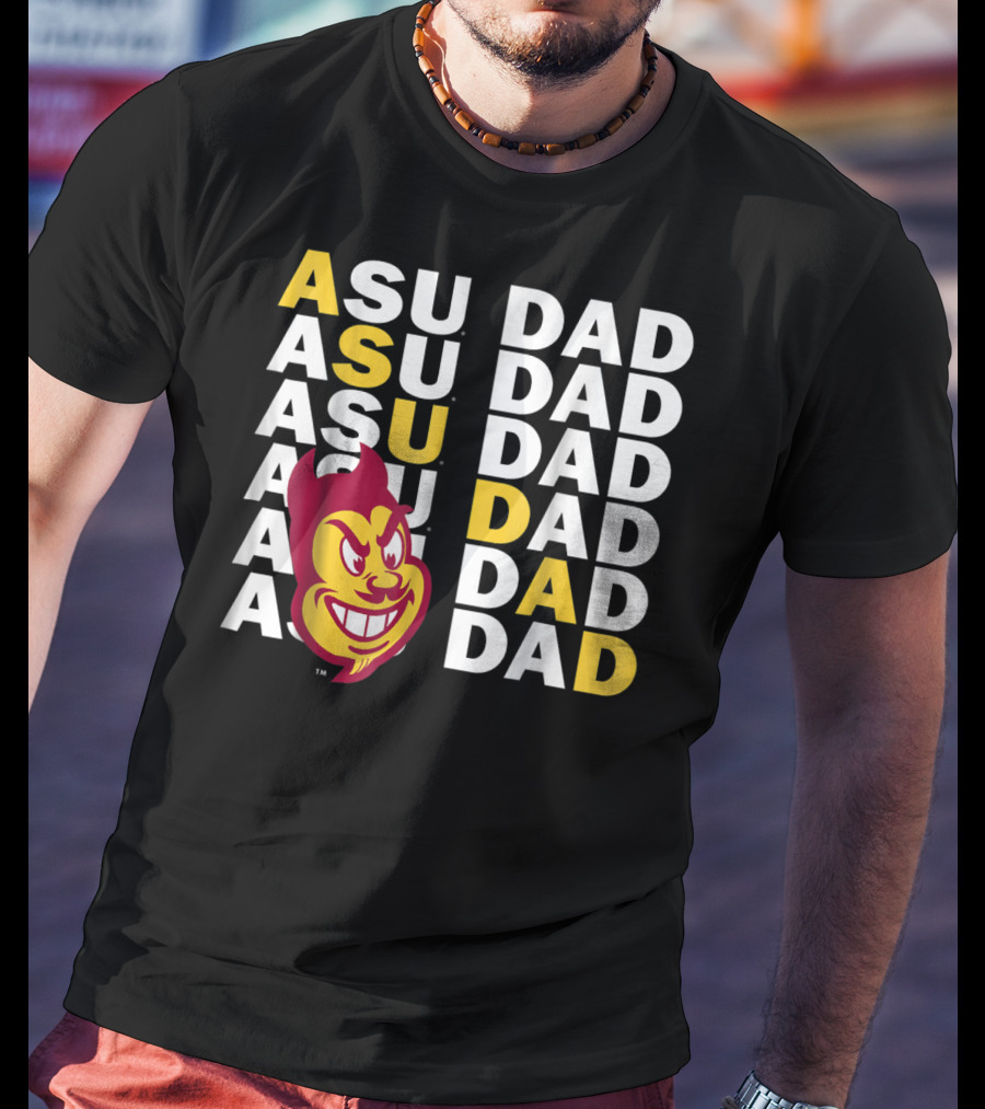 Arizona State Sun Devils ASU Dad T-Shirt