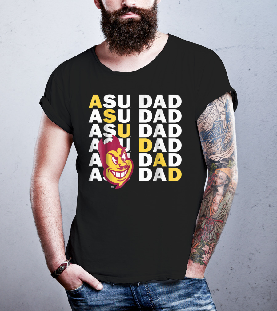 Arizona State Sun Devils ASU Dad T-Shirt