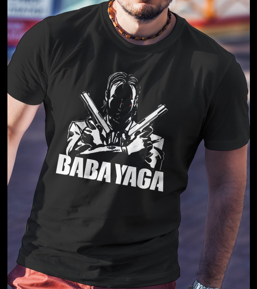 Baba Yaga John Wick Dual Pistols T-Shirt