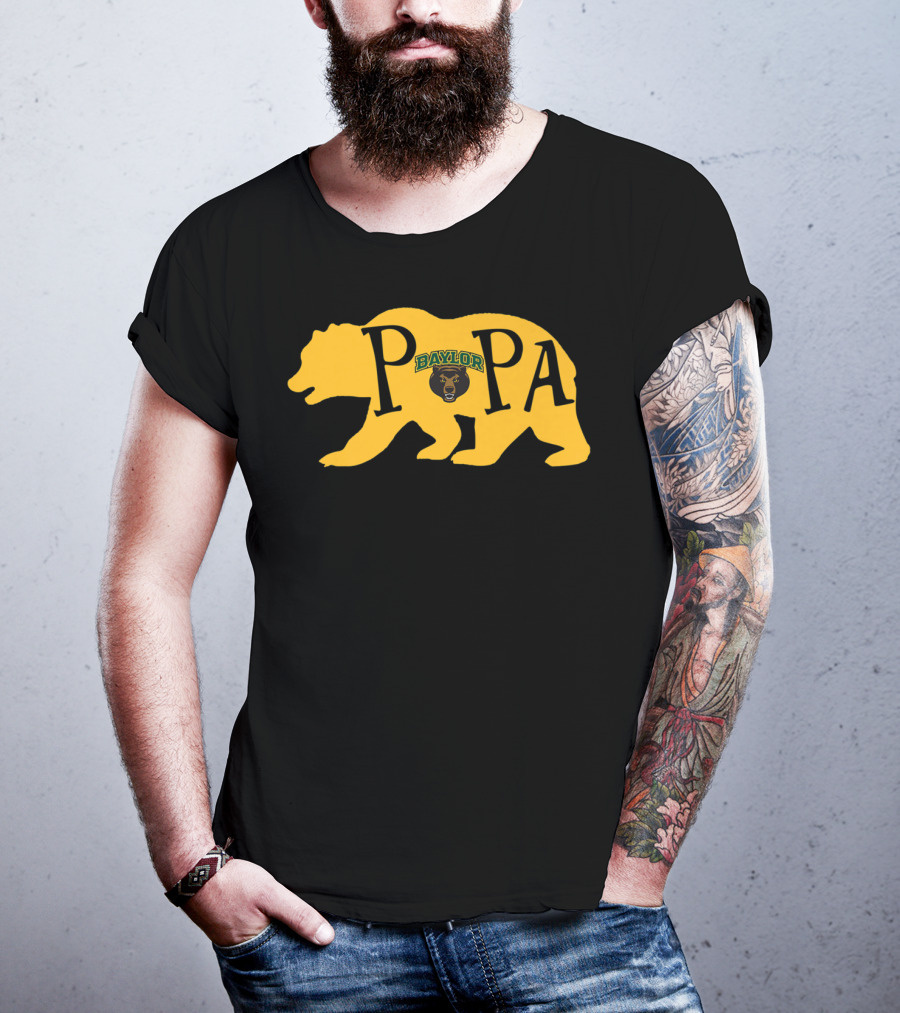 Baylor Bears Papa Bear T-Shirt