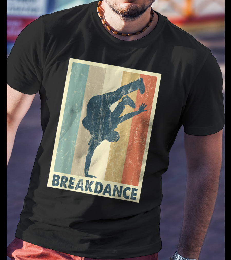 Breakdance Handstand Boys B Boying Vintage T-Shirt