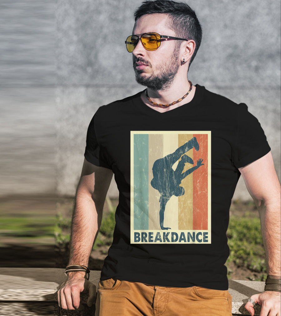Breakdance Handstand Boys B Boying Vintage T-Shirt