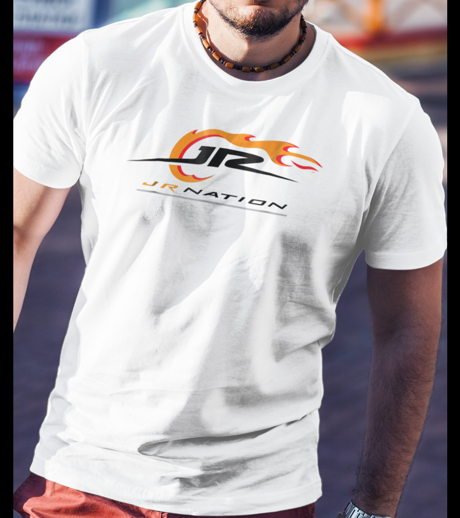 JR Nation Flame Logo Dale Earnhardt Jr T-Shirt